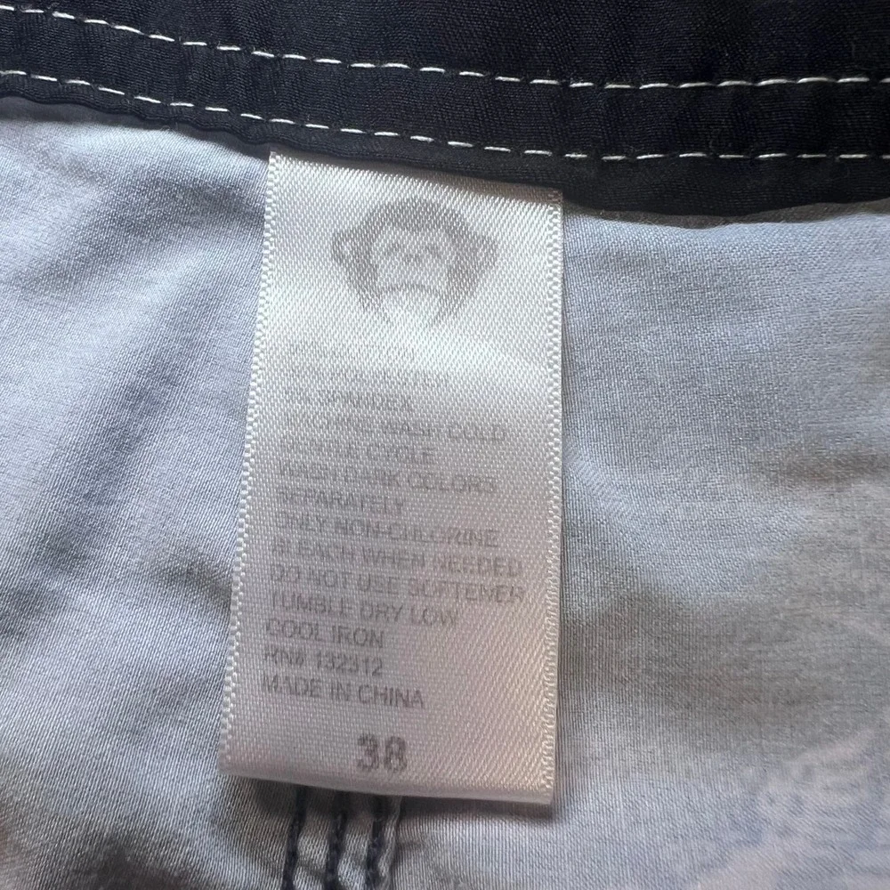 Howler Brothers Board Shorts Mens‎ 38 Grey Phoenix Monogram Swim Trunks Surf